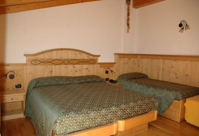 اتاق استاندارد سه نفره, Garnì La Soldanella