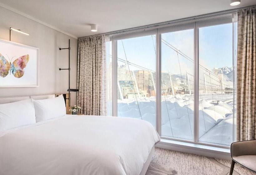 带大床的套房, Jw Marriott Parq Vancouver