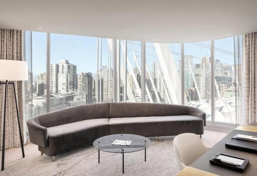 キングサイズベッドのスイートルーム, Jw Marriott Parq Vancouver