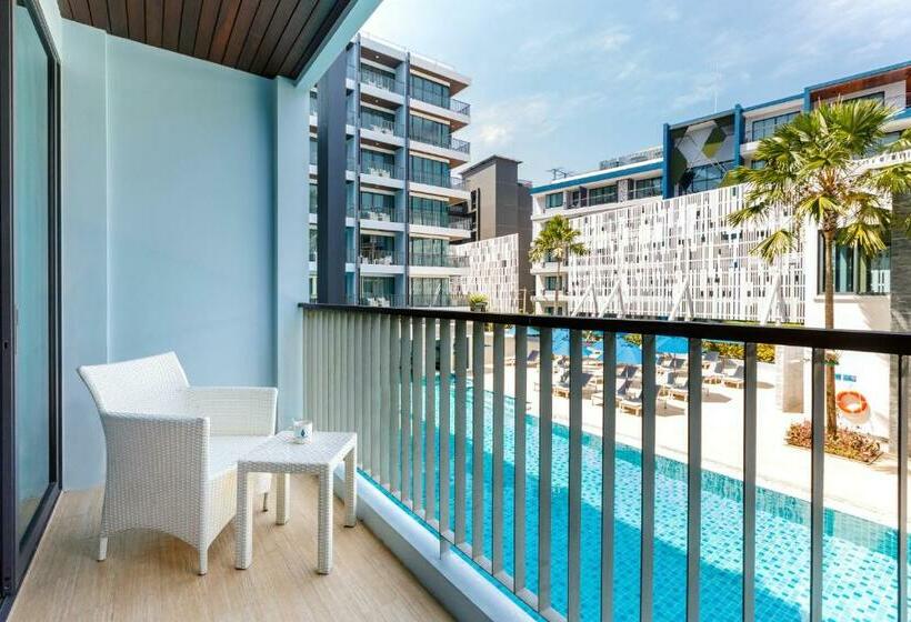 풀장 전망 디럭스 룸, Bluesotel Krabi Aonang Beach  Sha Extra Plus