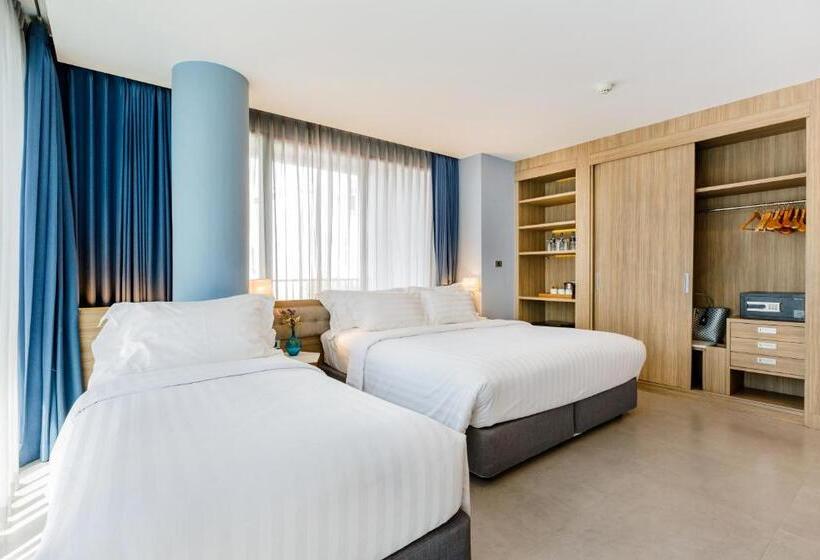 디럭스 패밀리 룸, Bluesotel Krabi Aonang Beach Sha Extra Plus