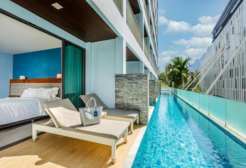 풀장 전망 디럭스 룸, Bluesotel Krabi Aonang Beach Sha Extra Plus