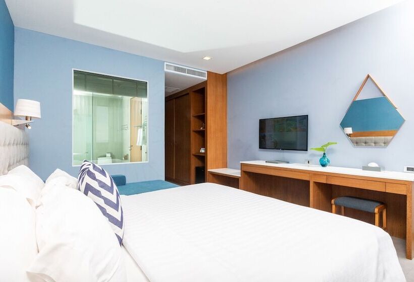 풀장 전망 디럭스 룸, Bluesotel Krabi Aonang Beach Sha Extra Plus