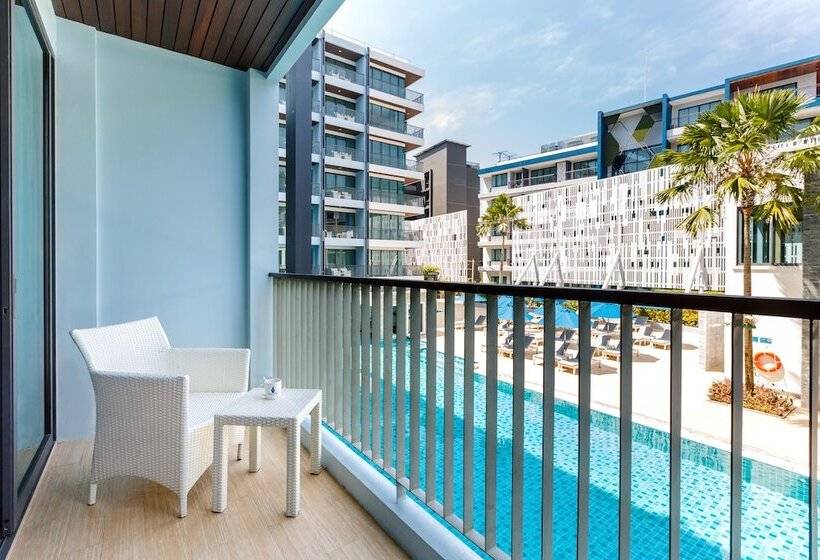 풀장 전망 디럭스 룸, Bluesotel Krabi Aonang Beach  Sha Extra Plus