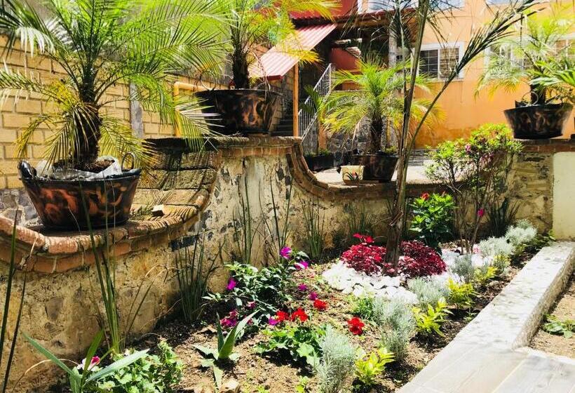سرير فى غرفة مشتركه, & Suites Cerro Roj0