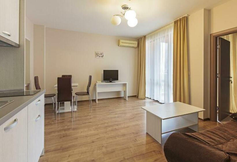 Апартаменты 1 Спальня с Балконом, Apart Hotel Tarsis Club