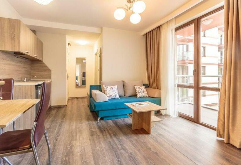 Апартаменты 2 Спальни с Балконом, Apart Hotel Tarsis Club