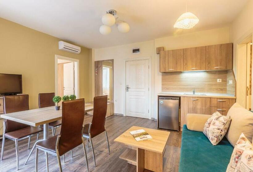 Апартаменты 2 Спальни с Балконом, Apart Hotel Tarsis Club