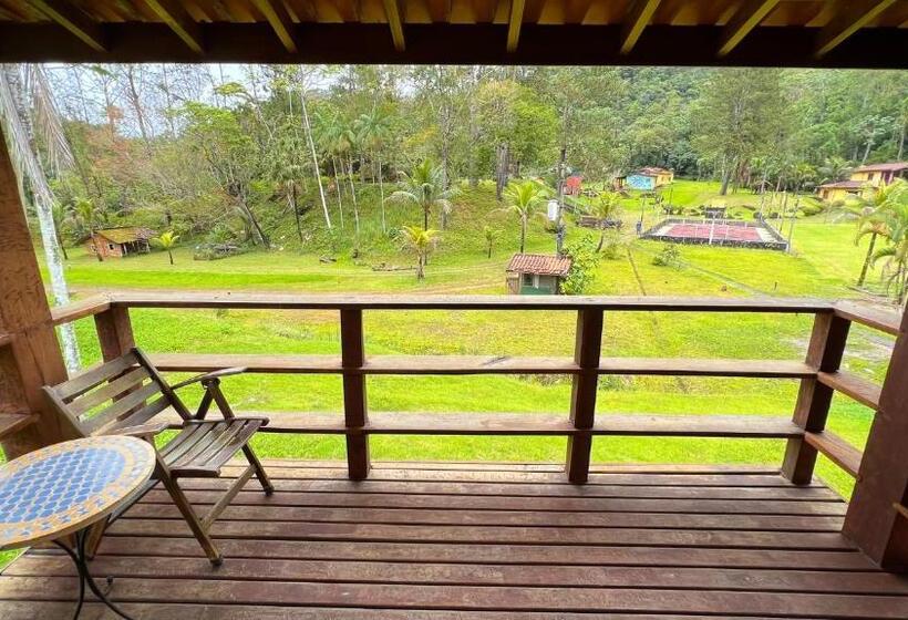 Balkonlu Delüks Oda, Pousada Ananda Parivara Ashram