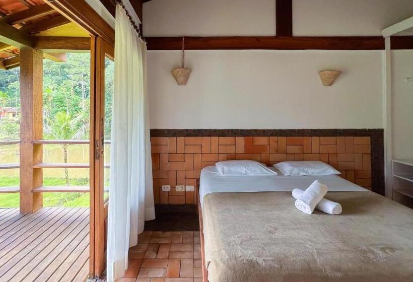 Balkonlu Delüks Oda, Pousada Ananda Parivara Ashram