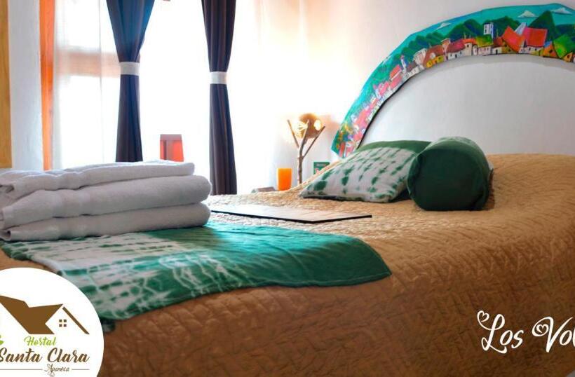 غرفة قياسية مزوَّدة بشُرفة, Hostal Santa Clara B&b