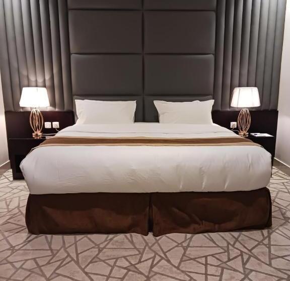اتاق استاندارد با تخت بزرگ, And Apartments Al Raqi Mall Artiaad