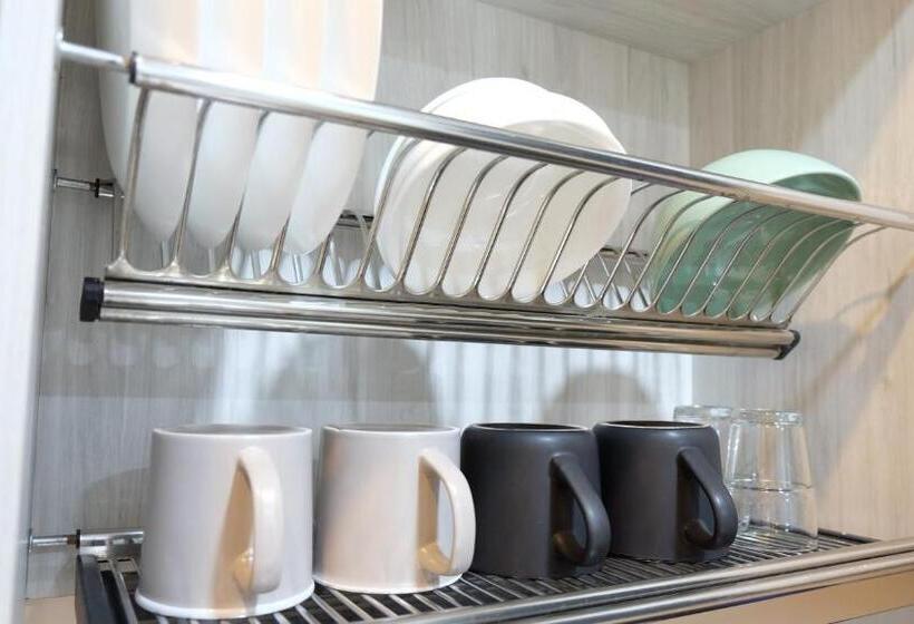 带2个卧室的套房, Puchong Skypod Residence @ Hostay