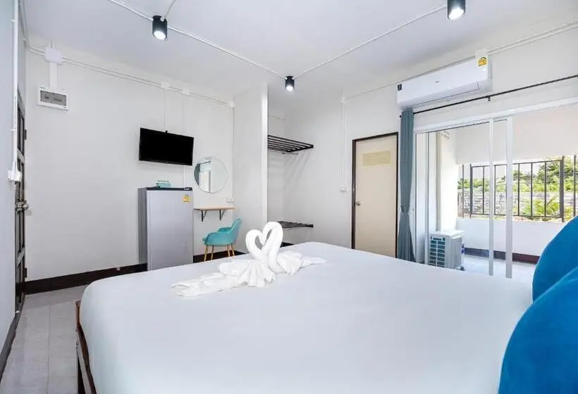 キングサイズベッドのスーペリアルーム, The Palm Krabi Residence And Resort