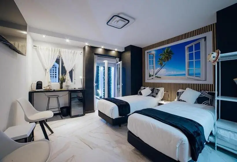 Deluxe-huone Merinäkymä, Hostal Luxury Nit I Dia