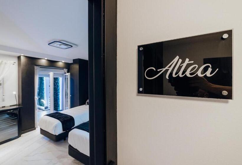 اتاق لوکس با چشم‌انداز دریا, Hostal Luxury Nit I Dia