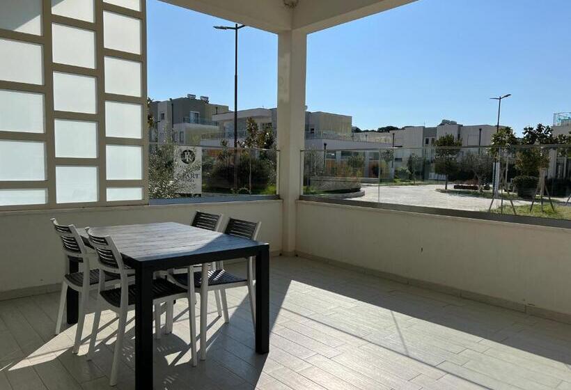 דירה בת חדר שינה 1 עם מרפסת, Apart Hotel Perla Resort Lalez Durres