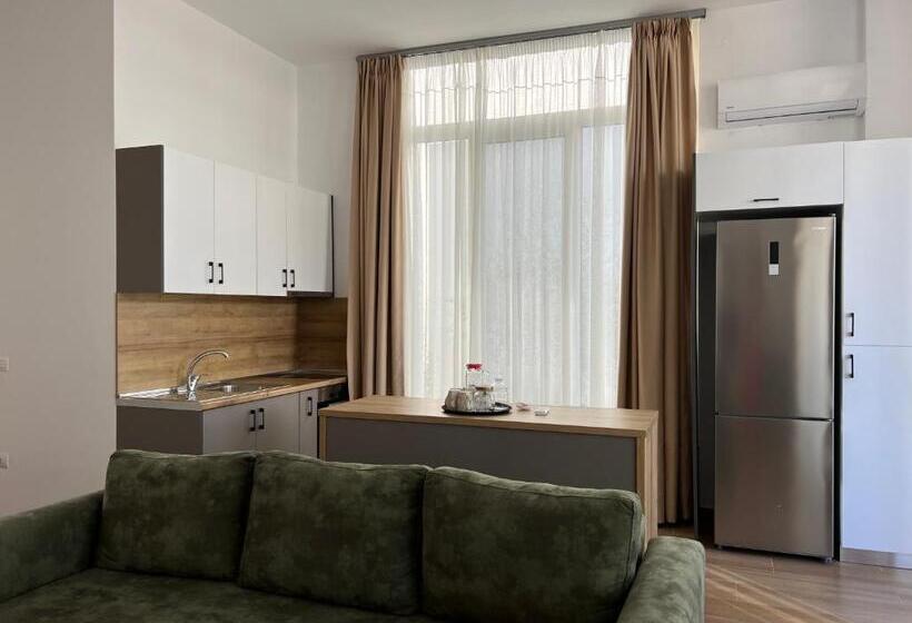 آپارتمان 1 خوابه با بالکن, Apart Hotel Perla Resort Lalez Durres