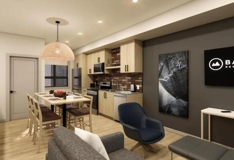 Huoneisto 3 Makuuhuonetta, Basecamp Suites Revelstoke