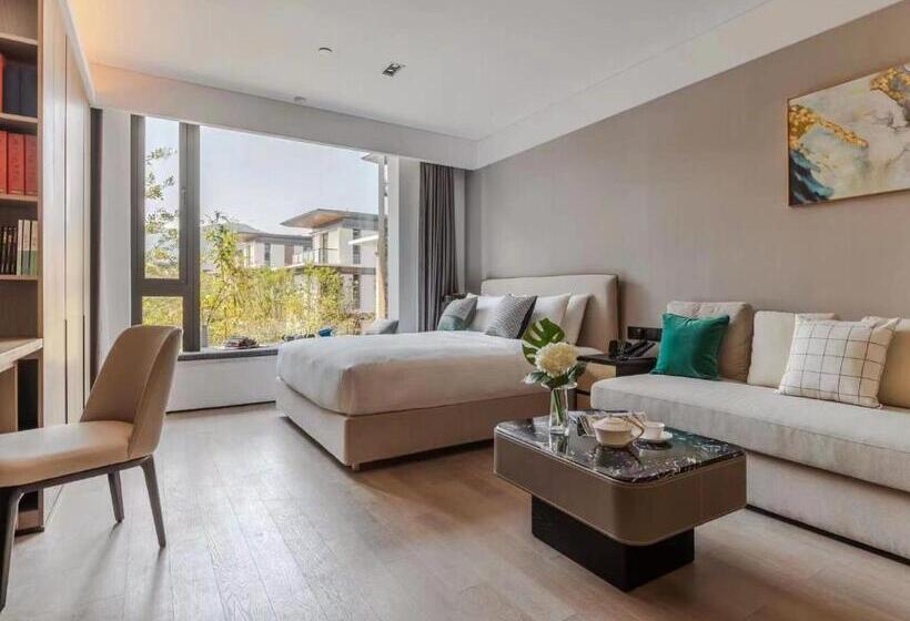 דירת חדר דלוקס, Cm Service Apartment Suzhou Science Amp Technology Town