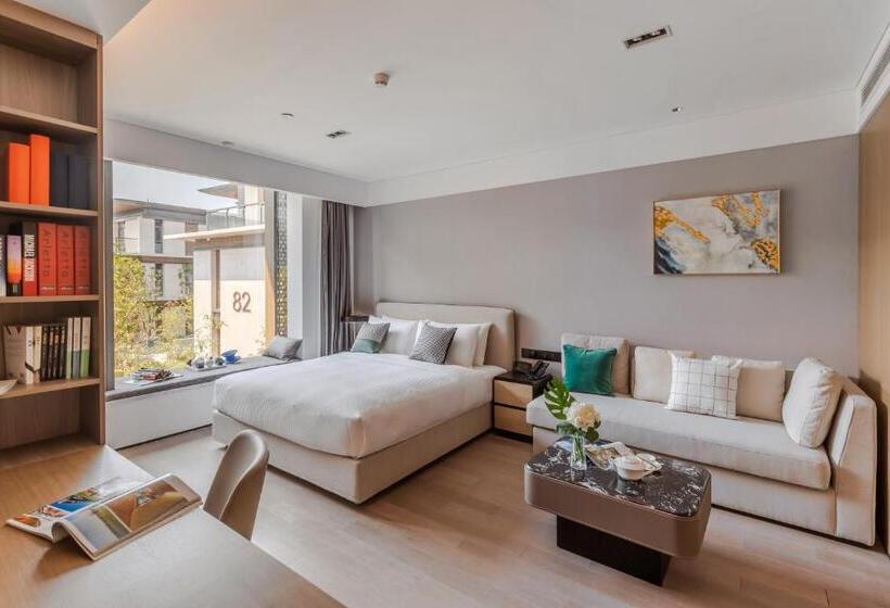 Apartamento Deluxe 1 Dormitório, Cm Service Apartment Suzhou Science Amp Technology Town