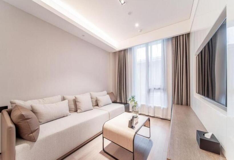 Apartamento Deluxe 1 Dormitório, Cm Service Apartment Suzhou Science Amp Technology Town