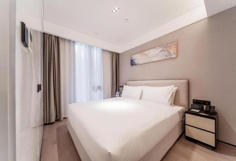 דירת חדר דלוקס, Cm Service Apartment Suzhou Science Amp Technology Town