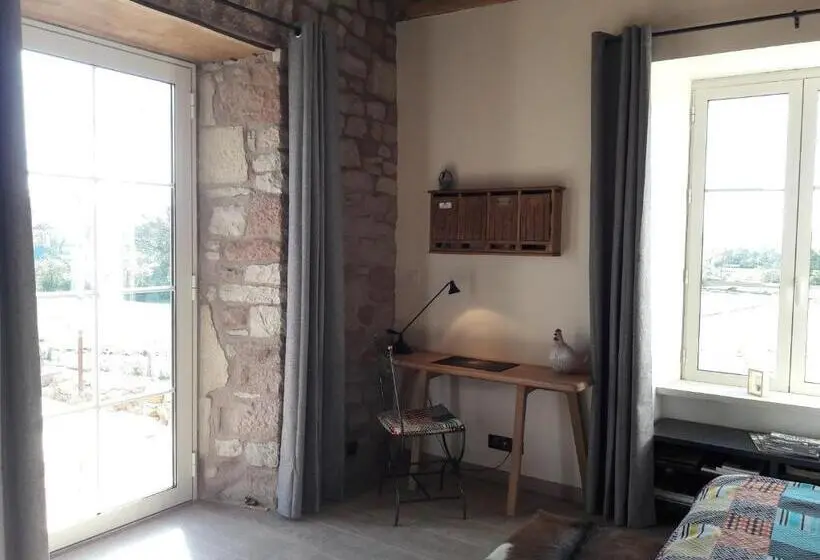 キングサイズベッドのスタンダードルーム, Chambres D Hôtes Ancien Presbytère De Saint Mayme