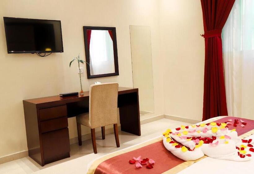 침실 2개 스위트, رمز الفخامة