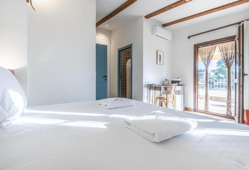 غرفة قياسية مزوَّدة بتراس, Rural Virgen María