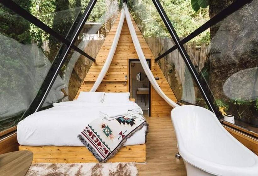 别墅: 1间卧室带游泳池, Morning Star Glamping