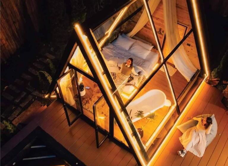 别墅: 1间卧室带游泳池, Morning Star Glamping