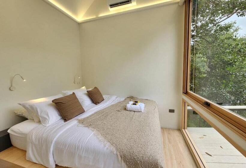 带花园景观和一个卧室的别墅, Morning Star Glamping