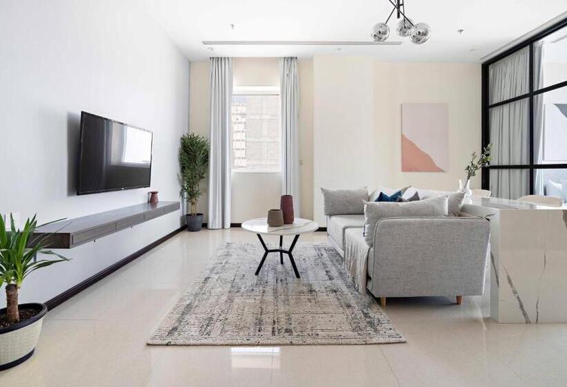 침실 1개 디럭스 아파트, Stella Stays Olaya Tower 2