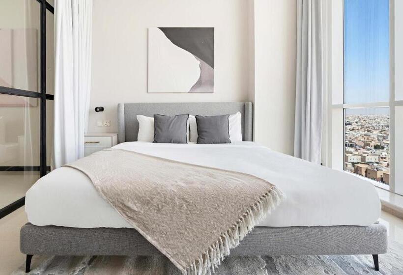 침실 1개 디럭스 아파트, Stella Stays Olaya Tower 2