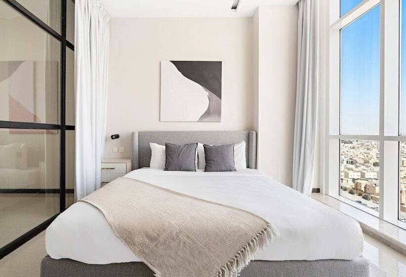 침실 1개 디럭스 아파트, Stella Stays Olaya Tower 2