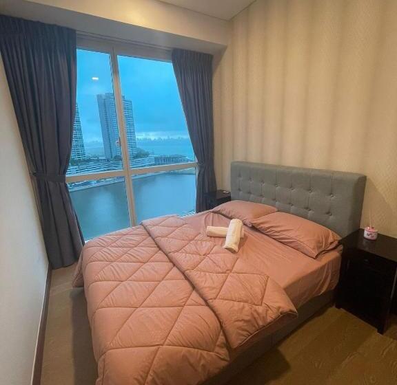 带1个卧室的带海景的公寓, 超赞海景高级公寓 浪漫香薰浴缸泡澡 Nexflix Youtube Wifi 喜欢浪漫宁静的您怎可错过