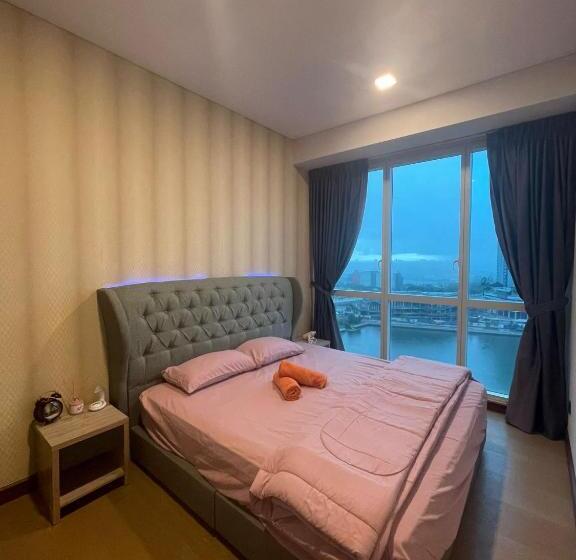 带1个卧室的带海景的公寓, 超赞海景高级公寓 浪漫香薰浴缸泡澡 Nexflix Youtube Wifi 喜欢浪漫宁静的您怎可错过