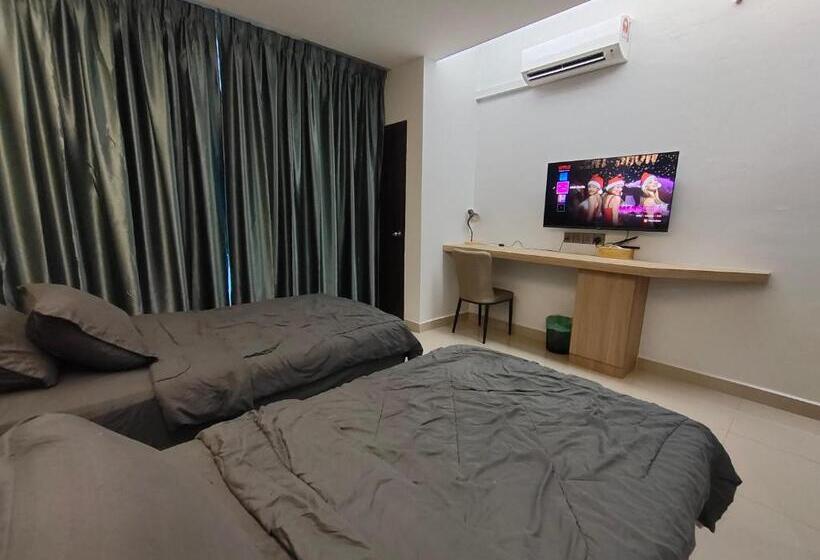 غرفة ديلوكس, Hanan Studio Apartment With Pool, Wifi & Netflix