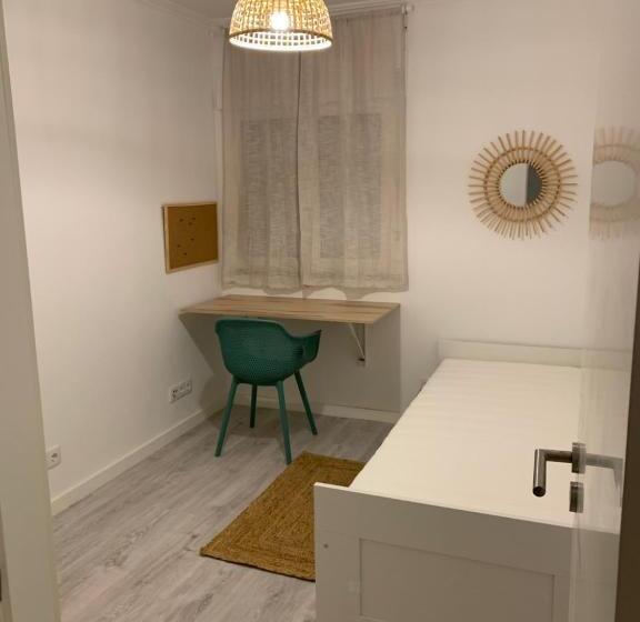 스탠다드 싱글 룸 공동욕실, Carcavelos Beach Shared Serviced Apartment 3