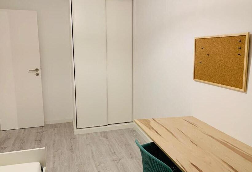 스탠다드 싱글 룸 공동욕실, Carcavelos Beach Shared Serviced Apartment 3