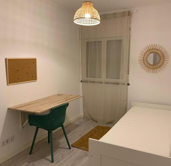 스탠다드 싱글 룸 공동욕실, Carcavelos Beach Shared Serviced Apartment 3