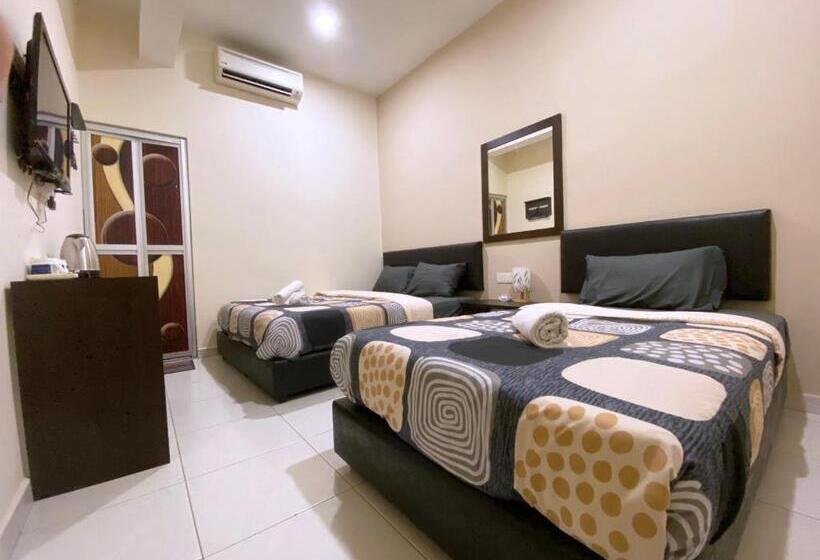 标准三人间, Ze Xiang Hotel Desa Jaya Ikea Self Check In