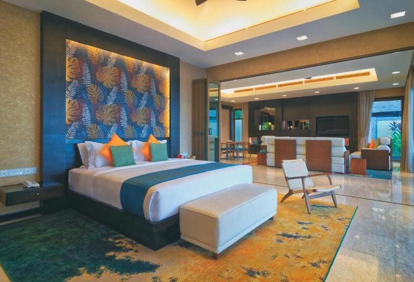 וילה עם חדר שינה אחד ובריכת שחיה, Borneo Eagle Resort