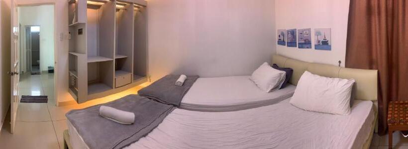 منزل غرفة نوم واحدة, Lux Villa 6rm 12 To 22 Pax Wifi Netflix Bbq Steamboat Games Beach Water Park