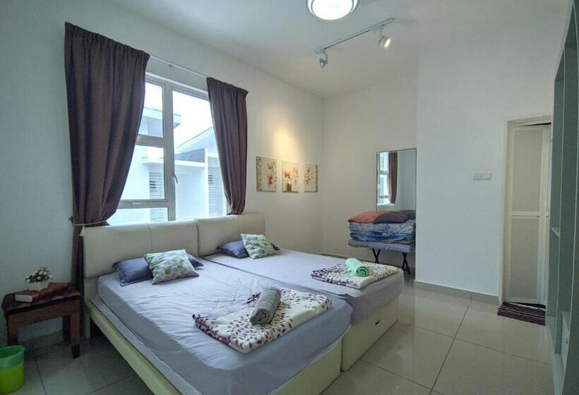 منزل غرفة نوم واحدة, Lux Villa 6rm 12 To 22 Pax Wifi Netflix Bbq Steamboat Games Beach Water Park