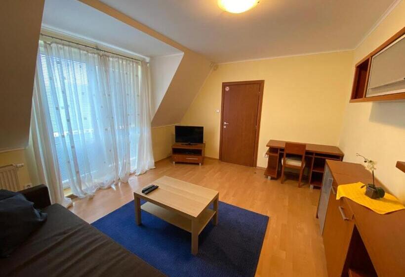 شقة غرفة نوم واحدة مزودة بشُرفة, Penzion Le Monde