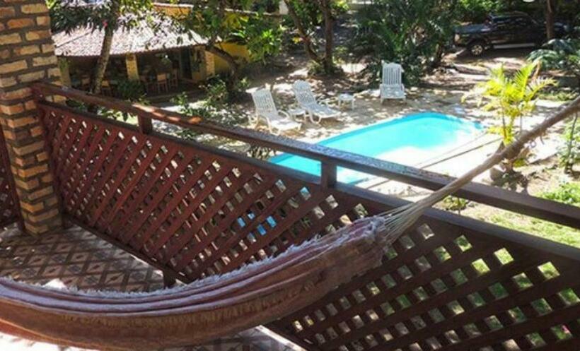 חדר סטנדרט לשלושה עם מרפסת, Pousada Barracuda Pipa