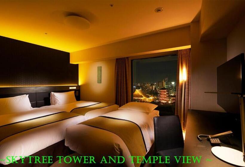 Трехместный Номер Премиум, Richmond Hotel Premier Asakusa International