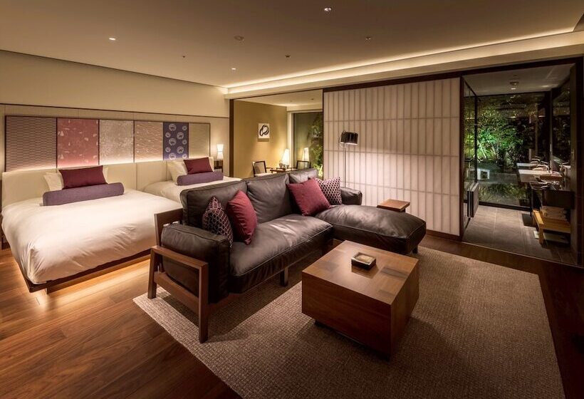 סוויטה נוף לגינה, Solaria Nishitetsu Hotel Kyoto Premier